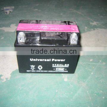 12v 4ah ytx4l-bs motorcycle battery