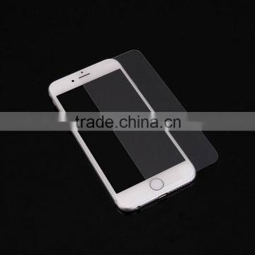 best selling 2015 mobile phone protective film 2.5D 0.33mm privacy tempered glass screen protector for iphone 6