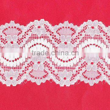Elastic Scallop Border Lace With Single and Double Sides photo-3