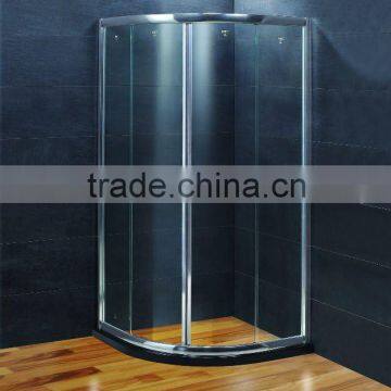 semi-round shower door