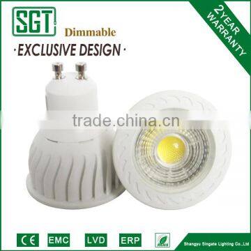 GU10 COB led dimmable bulbs the led spot