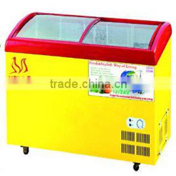 Meilile SC/SD-319 DC&Solar Glass door Freezer