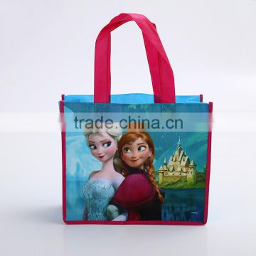 Cheap long handle non woven shoes bag