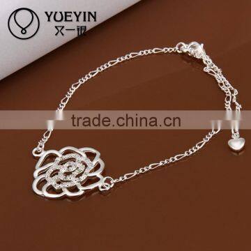 2014 Fabulous silver design ladies filigree anklet