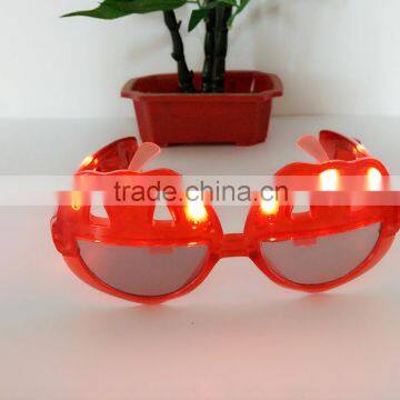2016 eye glassess pumpkin party eye glasses ,Christmas Gift,LED Gift, sun glassess