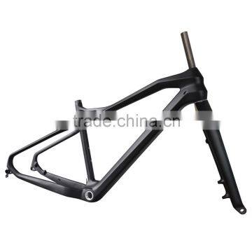 2016 26ER carbon fat bike frame SN02 rear 190mm fatbike frame Snow bike frame