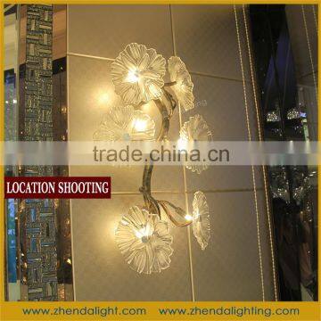 Villa Wall Art Glass Lamp Hand Blown Glass Wall lighting