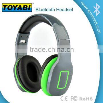 Wireless Bluetooth Stereo Headphone with Mic. High Quality Clear Sound Colorful Wireless Headphone with 3.5mm Audio Cables