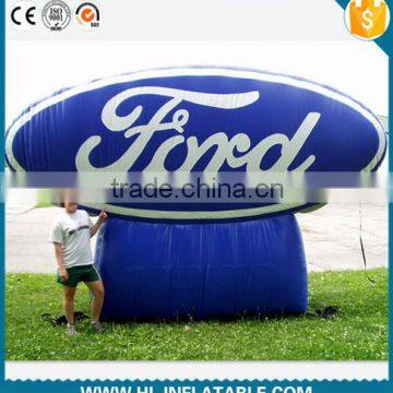 custom made inflatable advertising Ford brand logo model billboard