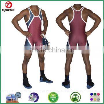 Custom Sublimated Compression Wrestling Singlet