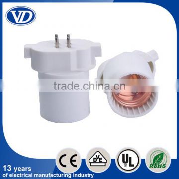 GY10q to E26 Plastic transfer lamp holder