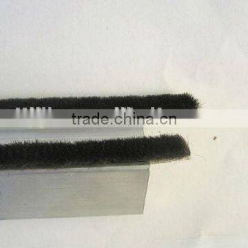 Industrial dustproof doors pile weather strip