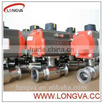 Sanitary Stainless Steel Pneumatic Ball Valve