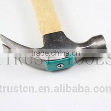 Green Wooden Handle American Claw Hammer HM1058 photo-6