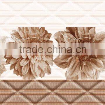Ceramic Tiles With Gold Flower Design photo-6