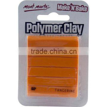 Mont Marte Make n Bake Polymer Clay - Tangerine