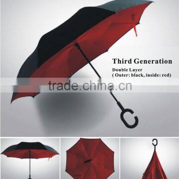 UV protection reverse anti-wind umbrella