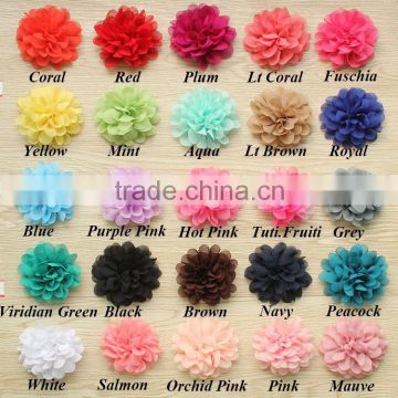 Scalloped Chiffon Flower,Scalloped Chiffon Flower,Chiffon Flower Wholesale