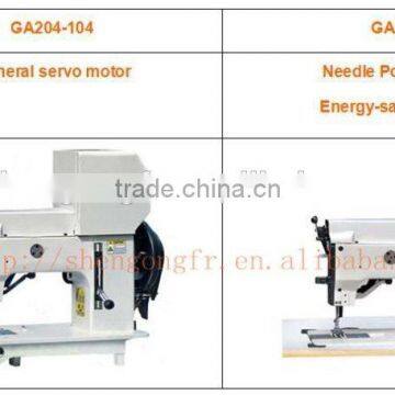 GA204-104 Walking Foot Industrial Zig Zag Sewing Machine for Leather photo-6