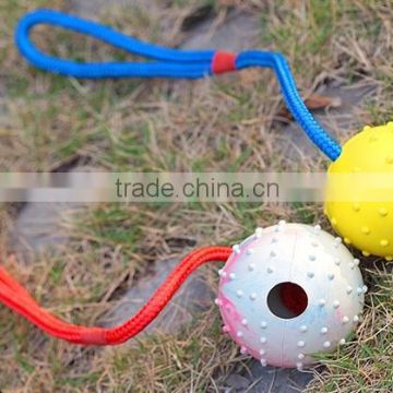 2016 Eco-friendly Non Toxic Durable Dog Ball for Pets chew