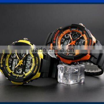 Fashion Outdoor Sport Water Resistant Automatic Digital LED Quartz Watches Bezel Janpan Movt Electronic Mens Watch