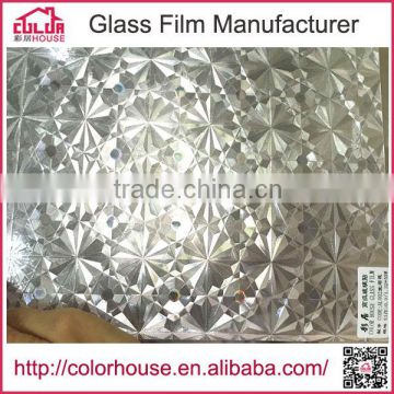 Wholesale static embossed 3d removable static window film