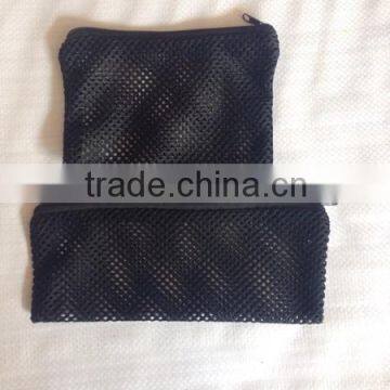 wholesale mesh pen bag with zipper