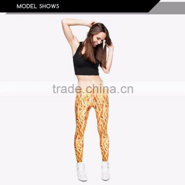 Leggings Manufacturer Capri Leggings Custom Printed New Design 92% Polyester 8% Spandex Leggings Quality Choice
