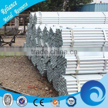 BS1387 Z275G/M2 ZINC COATED ROUND PIPES