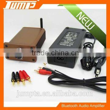 ShenZhen Factory Aluminum Casing Bluetooth 2.0 Channels Class-d 2X50W Digital Home Amplifier 24V photo-3