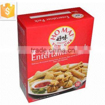 frozen food paper packaging box