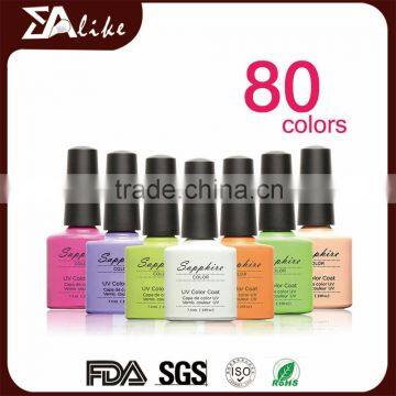 Wholesale professional soak off uv gel nail polish kit with uv lamp