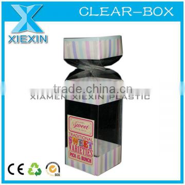 wholesale clear pet gift folding box