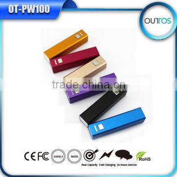 Hot New Products for 2015 Mini Power Bank 2600mah 18650 Battery