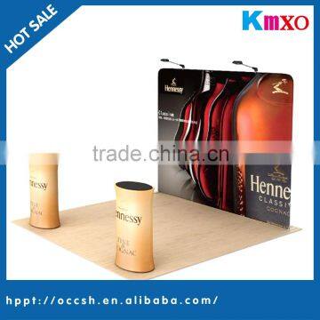 Fashionable Lightweight Tension Fabric Aluminum Trade Show Exhibition Banner