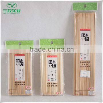 2016 cheapest bulk packing plastic skewers with logo custom made in jiangxi