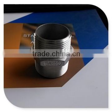 stainless steel material class 150 nipple hexagonal NPT 2"