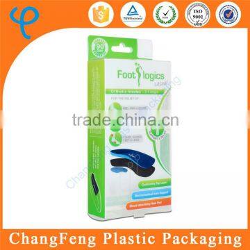 2016 Customized Folding Plastic Box for Insole Packaging