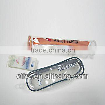 pvc soft vinyl bags for eyebrow brush EU standard