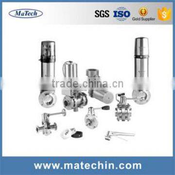 OEM Precision Pneumatic Normally Closed Stainless Steel Butterfly Valve Gearbox photo-6