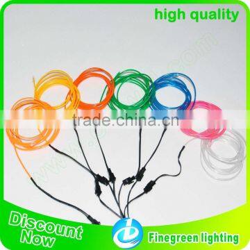 Electroluminescent Wire,2015 Finegreen Lighting Best Selling 2.3mm el Wire photo-4