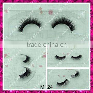 Wholesale factory high quality 3D handmade 100% mink eyelash