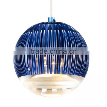 Home Decorative Luxury Fin Light Round Pendant Lamps for Hotel Projects