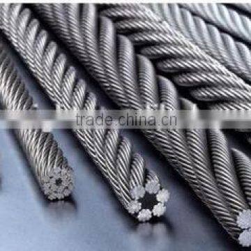 stainless steel wire rope/cable