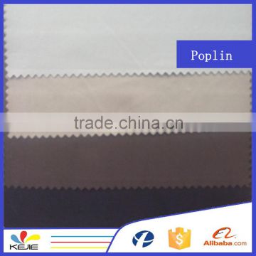 China supply high quality 100% cotton y/d poplin fabric