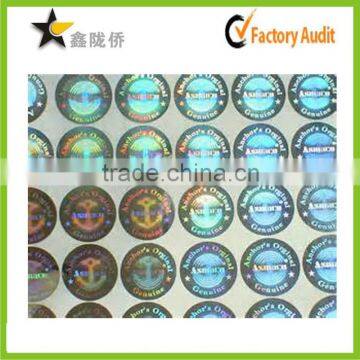 2015 alibaba China hot sale accept custom high class low cost multiple printing 3d hologram sticker