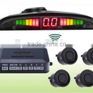 PS1018 Wireless Parking Sensor with LED Display & 4 Rear Sensors