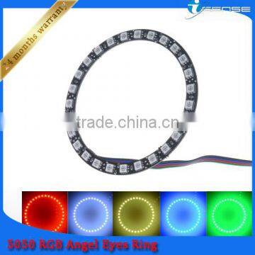 4x DC 12v yellow light LED auto angel eyes colour change 80mm 90mm 100mm auto parts                        
                                                Quality Choice
