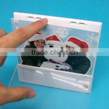 Voice Recording Funia Photo/ Picture Frames With Voice Recorder for Christmas Greetings photo-4