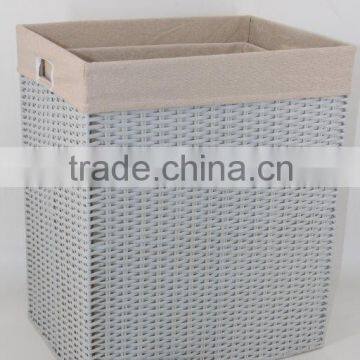 multiple plastic storage basket with lid